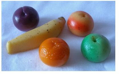 Fruit Shaped Marzipan