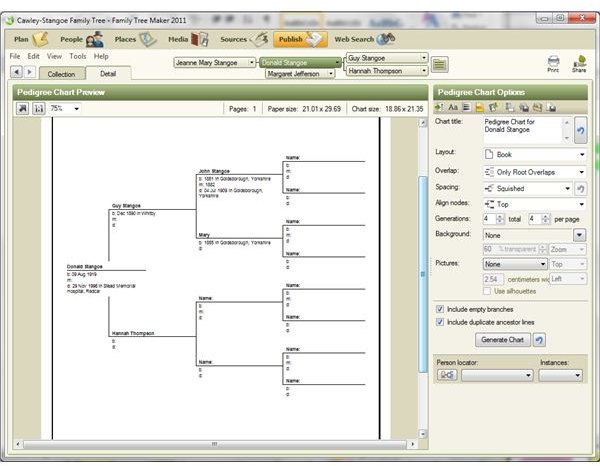 sierra generations family tree windows 7