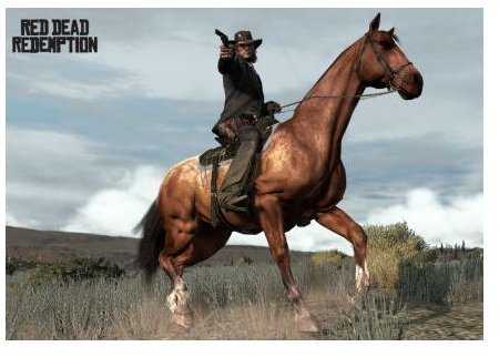 Red Dead Redemption John Marston and Stallion