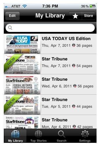 My Library on PressReader