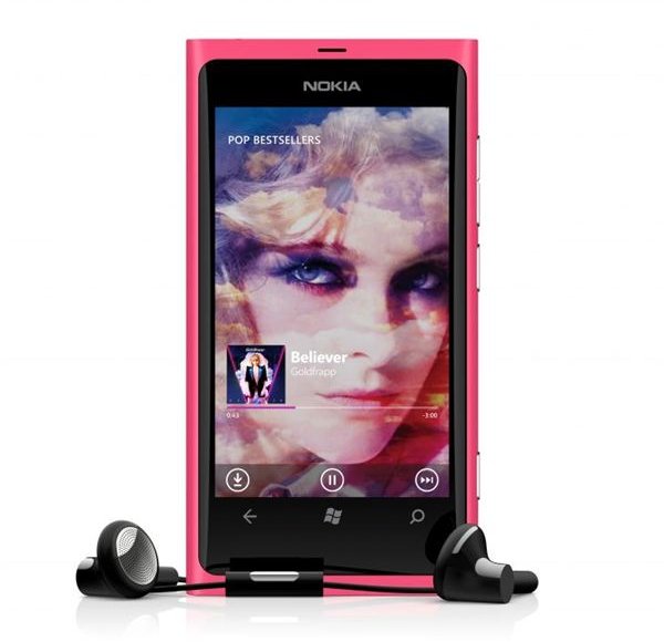Nokia Lumia 800 Music