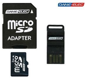 Dane-Elec 2GB microSD Card for HTC EVO 3D