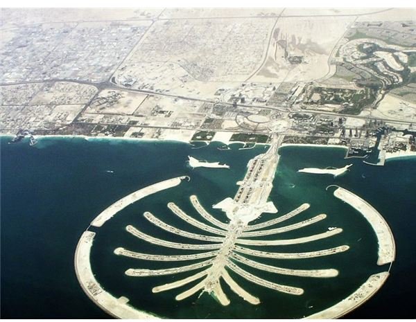 Palm Island Dubai:  UAE Land Reclamation Project