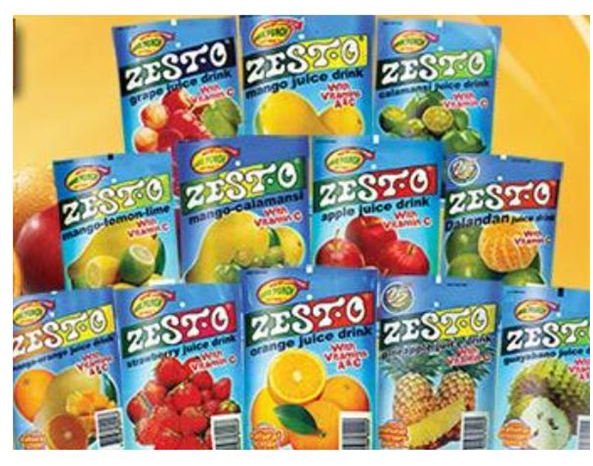 Zest-O Juice Drinks