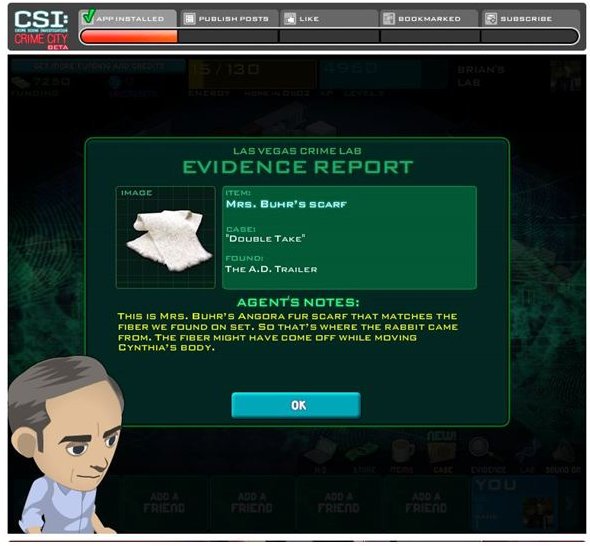 CSI Crime City Review -  Play CSI games on Facebook