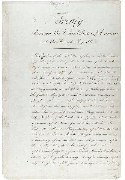 400px-Louisiana purchase treaty