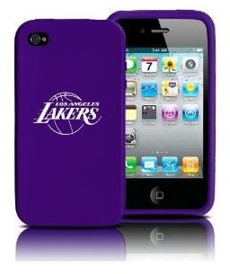 Los Angeles Lakers iPhone 4 Case- Silicone Skin