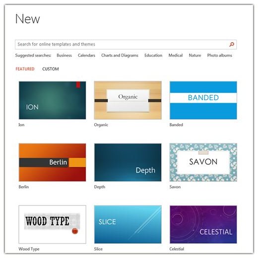 themes for ms powerpoint 2013