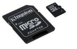 Kingston 16GB Micro SDHC Memory Card and Adapter Sony Xperia Arc Accessory