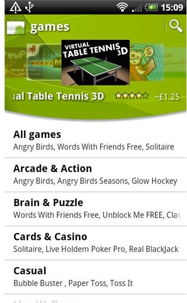 Android Market Games