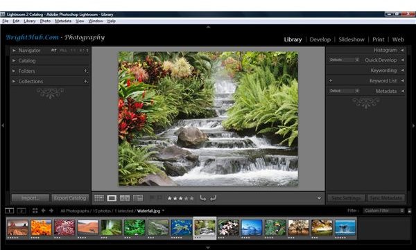 Library Module in Adobe Lightroom - Organize Photos using Folders and Collections with Adobe Lightroom