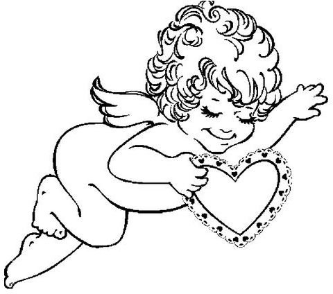 valentines-day-coloring-cupid-holding-heart