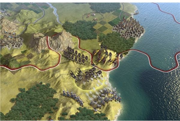 Civ 5 Battle