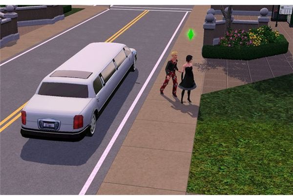 The Sims 3 prom limo