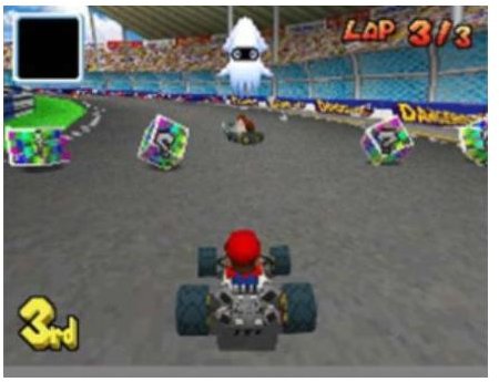 Mario Kart DS allows you to race other gamers online.