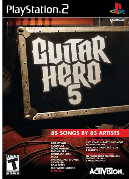 Guitar Hero 5 PS2 Boxshot