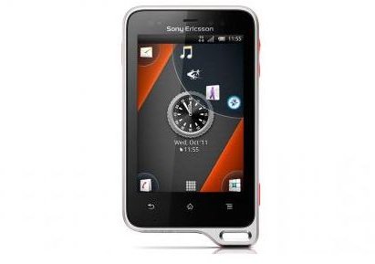 Sony Ericsson Xperia Active front