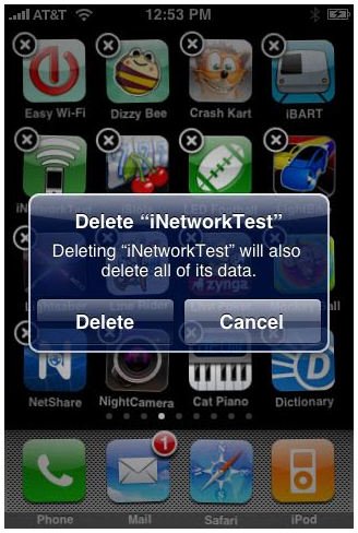 delete iphone-app