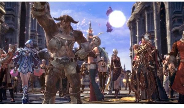 Town Celebration in TERA Online