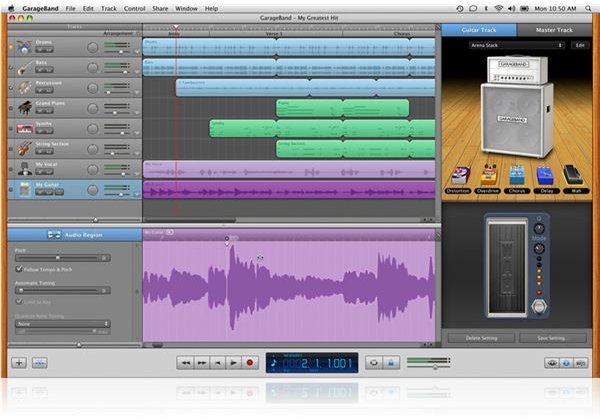 iLife 11 - New GarageBand