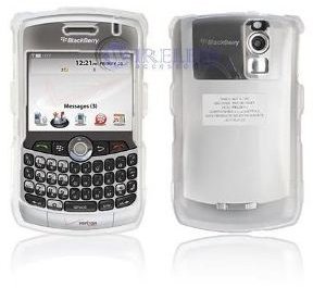 White Clear Hard protective bb curve case