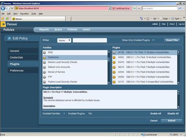 Network Security Scanners: Comparing NMAP and Nessus