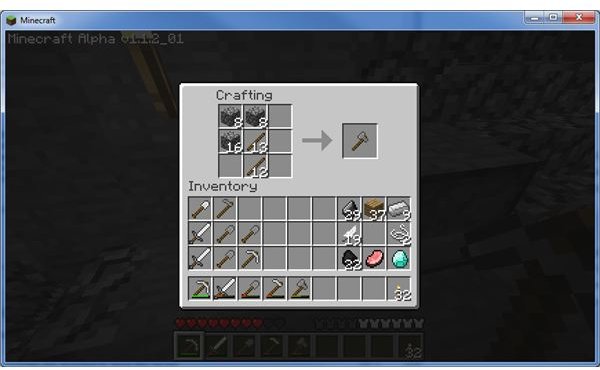 Minecraft Item Tutorial: Stone Tools