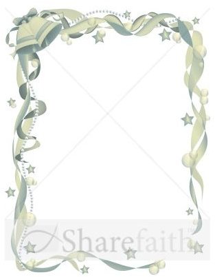 Wedding Border Clipart: Share Faith