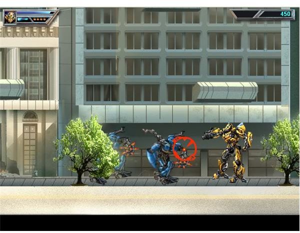 Battle for the Matrix–Bumblebee in Action