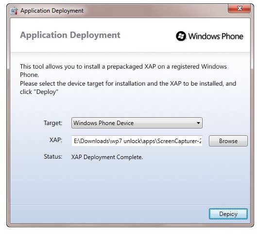 Sideloading a Homebrew App to Your Windows Phone
