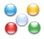 Adobe Illustrator CS3 Buttons- round glass play and stop buttons- glass ball