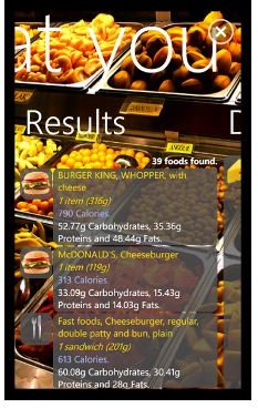 Windows Phone 7 food apps: What am I eating?