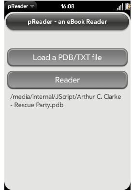pReader-File-Screen