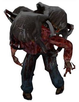 Half-Life 2 Poison Head Crab Zombie