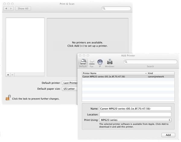 Using Mac OS X As A Print Server
