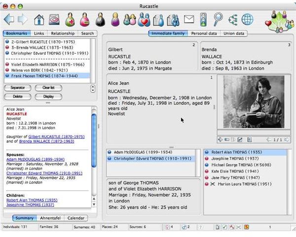 Heredis X.2 genealoy software for Mac