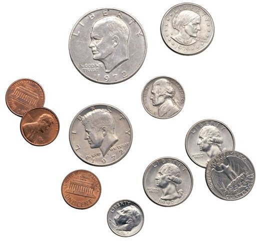 Different coin denominations