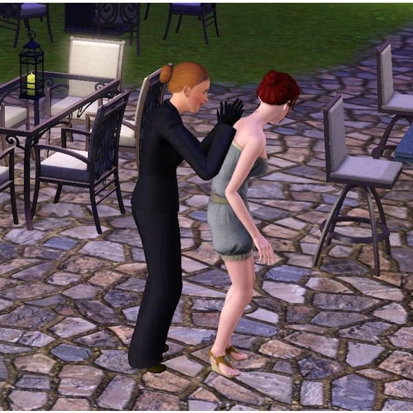 The Sims 3 Butler Giving Massage