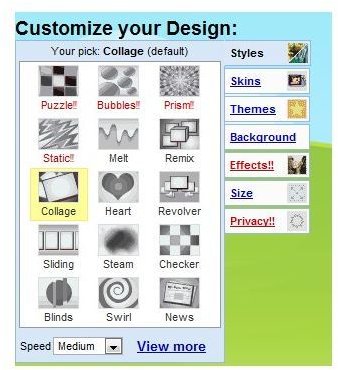 Customize your Slide&rsquo;s design.