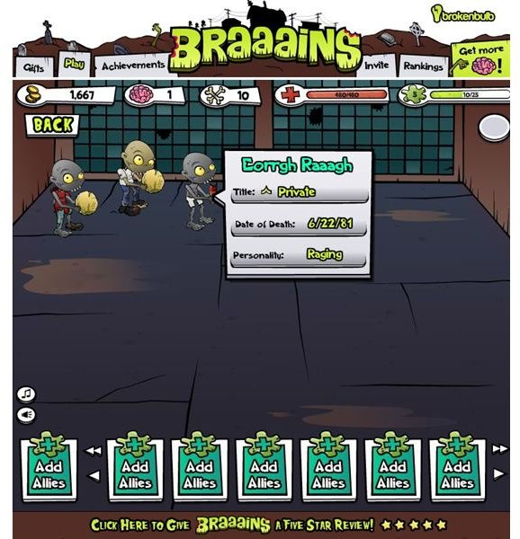Braaains Online Zombie Games