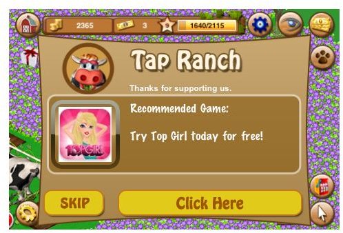 Tap Ranch ad