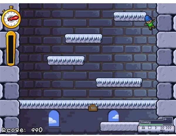 the game Icy Tower - addictive games 