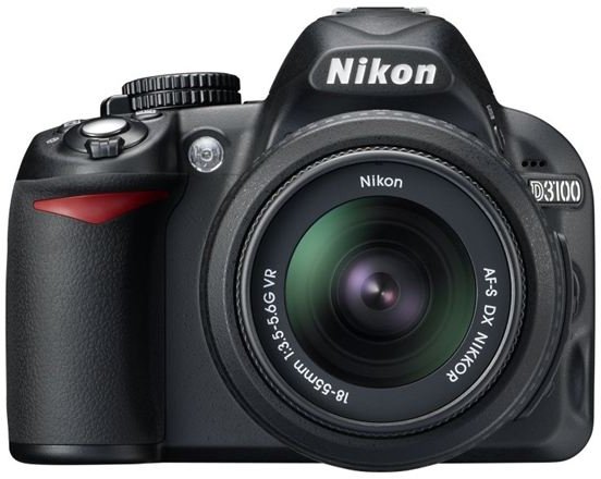Nikon D3100 18-55 front