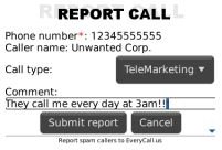 Call Control Blacklist Lite