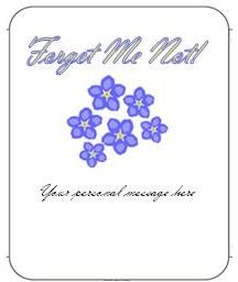 Forget Me Not Seed Pack