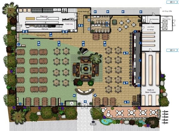 Sample Restaurant Floor Plans To Keep Hungry Customers Satisfied