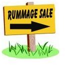 rummage sale sign