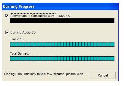 Softdiv MP3 to WAV Converter Burning CD Main Complete