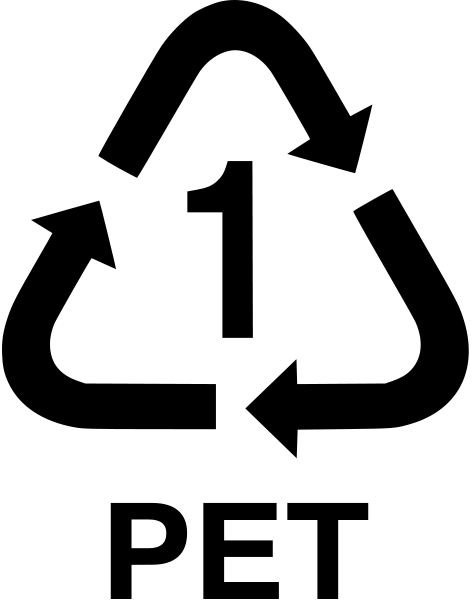 467px-Recycling pet.svg