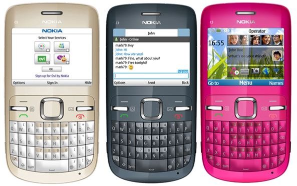 Nokia C3 Colors
